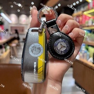 Hua Car Key Case Cover Protector Shell for Mercedes Benz AMG C S Class W206 W223 S350 C260 C300 S400
