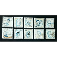 JPN 32 JAPAN 2020 Stamps DORAEMON MANGA ANIME SERIES 84 YEN 10v SET