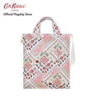 Cath Kidston Organic Cotton Tall Tote Patchwork Cream/Pink กระเป๋า กระเป๋าถือ กระเป๋าผู้หญิง กระเป๋า
