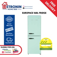 *Climate Voucher Eligible* EuropAce 168L Retro 2-Door Bottom Mount Fridge ER7178AGN/ ER7178AWH