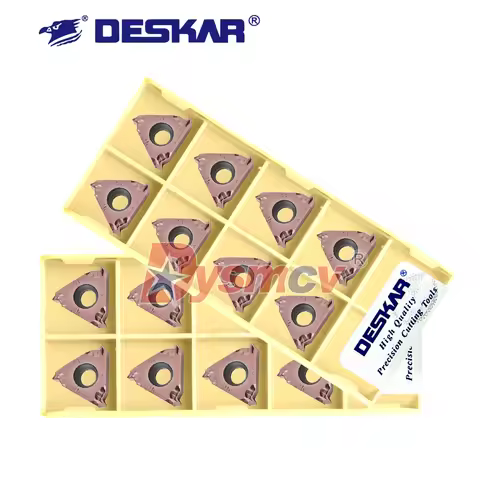 DESKAR100% Original Stainless Steel Pressed Thread Lathe Blade 16ERM/16IRM 11W 14W AG55 AG60 LF6018 