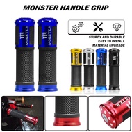 Monster Handle Grip UNIVERSAL 22MM 7/8"  Alloy Throttle Grip Universal Yamaha Honda Grip Ex5 Y15zr L