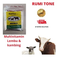 RumiTone powder-Suppliment/multivitamin untuk lembu,kambing