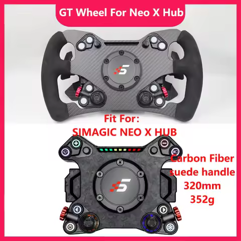 SIMPUSH Formula F1 Racing Sim Wheel Mod GT3 GT4 Sim Racing Simracing For SIMAGIC Neo X Hub