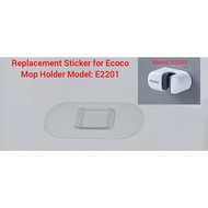 Replacement Sticker for Ecoco Mop Holder Model E2201