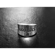 Silver Plated Ring (Good Luck Design) (FROM JAPAN) (SIZE: 7)