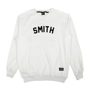 SMITH-SWEATER SMITH BASIC CREWNECK-HOUSE OF SMITH CRENF WHITE/JAKET SMITH BASIC SWEATER/SWEATER CREW