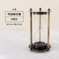 Hourglass Timer European Style Metal Hourglass Can Hold Sand Own Hourglass Bottle Timer Creative Stu