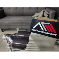 universal exhaust tip ak carbon fiber bmw f30 f10 g20 g30