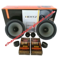 HERTZ HV165 6.5” INCH 2 Way COMPONENT CAR AUDIO Speaker With Dome Tweeter &amp; Crossover