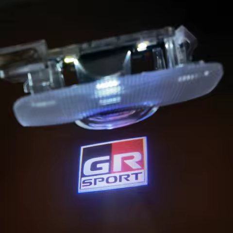 GR Sport Door Light 2pcs GR Sport Ghost Shadow Light Fit Toyota Car Styling Toyota Door Light GR Cou
