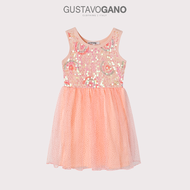 Váy đầm lưới sát nách cho bé gái Gustavo Gano