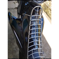XRM 110/125 carb , MOTARD carb & RS 125 carb PURE 304-STAINLESS STEP GRILL - (FREE STAINLESS BOLTS)