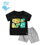 Naked & Free Zoo Maps Series Baby Kids Outfits Ages 6 Months to 8 Years