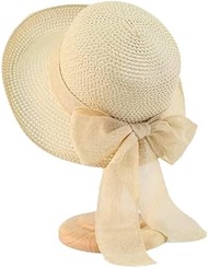 sun hat Summer Sun Hats For Women Foldable Straw Sunbonnet Wide Brim Floppy Cloche Hat Vacation Beac
