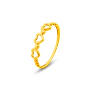 Top Cash Jewellery 916 Gold Forever Love Ring