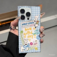 Protective Cases Western Highland Puppy Ice Cube Grid Design Suitable for iPhone11141613151215PRO12P