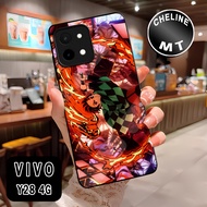 HP ( WX 8 ) Glossy Softcase For VIVO Y28 4G Abstract Anime Motif Latest Case 2024 l Best Selling Cas