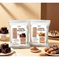 RACB CHURROS+BROWNIES BAKING MIXES WITH FREE PIPING BAG,cinnamon sugar