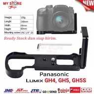 QQuick Release L Plate Body Camera Lumix GH4 GH5 GH5S Bracket Hand Grip Camera Panasonic Arca Swiss