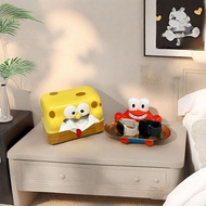 Fortune Crab Boss Storage Tray Tissue Box Cute Patrick Star Entryway SpongeBob Healing Key， M1PB