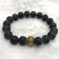 stone needle Bracelet 砭石手链 10mm