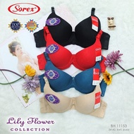 WOMEN'S BRA SOREX 11153 THIN FOAM + WIRE HOOKS 2