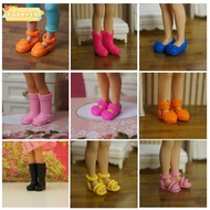 TOBE1 11cm Dolls Boot Foot 1.7*0.8cm Plastic Colorful High Heels Shoes