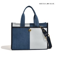 SEOULMISAE - Minae Shoulder Bag JEANS Korean Style Daily Bag Jeans Shoulder Bag
