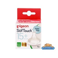 Pigeon Nipple PERISTALTIC PLUS 1 box LLL 3L wide neck dot