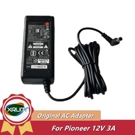 Original UNI336-1230 12V 3A 36W AC DC Adapter Charger for Pioneer DJ DDJ1000 FLX10 1000SRT XDJRR Pow