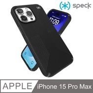 Speck iPhone 15 Pro Max (6.7吋) Presidio2 Grip MagSafe 磁吸防手滑防摔手機殼 皮套 黑