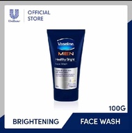Vaseline Men Healthy Bright 100gr-Face Wash-Pembersih Wajah Pria-Sabun Cuci Muka Laki Laki-Meratakan
