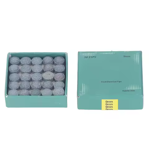 50PCS 9mm-13mm Billiard Pool Tips PU Stick Tips Replacement for Pool s and Snooker Stick Accessories