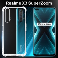 โค๊ทลด11บาท เคสซิลิโคน ใส /ดำ / กันกระแทก เรียวมี เอ็กซ์3 ซูเปอร์ซูม / เอ็กซ์ 50 (5จี) หลังนิ่ม Tpu Soft Case For Realme X3 SuperZoom / X50 (5G)