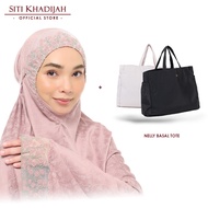 [Teacher's Day] Siti Khadijah Telekung Nefertari Kaneshon in Demauve + Nelly Basal Tote Bag