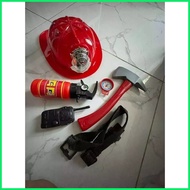 ✻ ✒ Fireman Costumes For Kids Firefighter Firetruck Career Uniform Work Cosplay Role Play Suit Clot