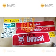 Excavator Accessories For Bobcat Full Car Label Sticker 320 323 324 325 331 334 335 337