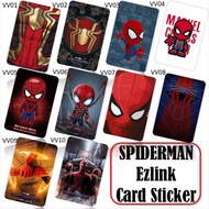 Spiderman Ezlink Card Sticker