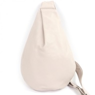 discord極佳的 Yohji Yamamoto DS-I93-726 Y 斜背包。米色牛皮肩斜背包，附防塵袋。日本製造。正品。男女皆宜。原價：104,500日圓。