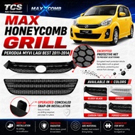 perodua myvi lagi best 2011-2014 car max honeycomb grill cover accessories sarung kereta skhongauto