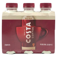 可口可乐（Coca-Cola）咖世家咖啡 COSTA COFFEE 浓醇风味！300ml*3*5瓶醇正拿铁 醇正拿铁5*3瓶装【2022年】