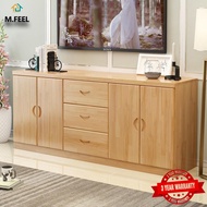 M.Feel TV Cabinet New All Solid Wood Waterproof TV Cabinet Console Living Room 2m Wear Resistant Sto