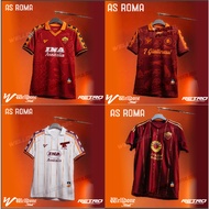 WORLDCUP SERIES ASROMA CLUB RETRO JERSEY FOOTBALL JERSEY/ SUPPORTER JERSEY/ VINTAGE JERSEY/ CLASSIC 