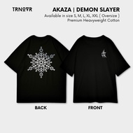 TRNOVR Anime T-Shirt | Akaza | Demon Slayer