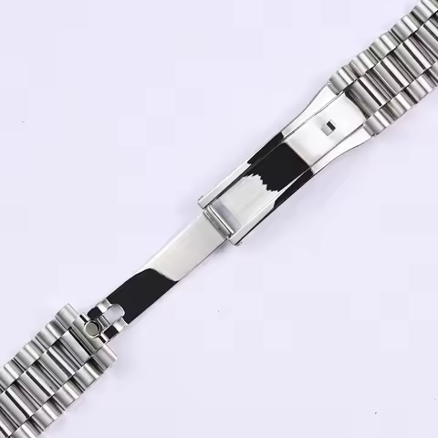 13 17 20 21mm solid stainless steel president watchband for Rolex Perpetual Oyster Datejust strap me