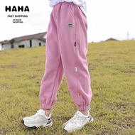 [Cuffed Casual Pants]Fashion2025Fashionable New Style Girls' Spring and Autumn Long Pants Children's