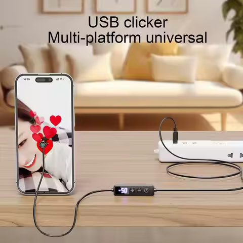 Phone Screen Auto Clicker Device Physical Simulation Finger Click Continuous Auto Point Device Andro