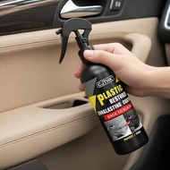 Black Restore Car Plastic Polish – UV Resistant, Durable Shine