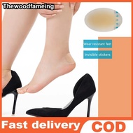 THEFAM 24Pcs Blister Plasters Invisible Hydrocolloid Gel Blister Bandages Blister Cushion Pad For He